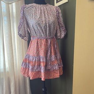 Ann Taylor Multicolor Floral Blouse